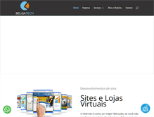 Tablet Screenshot of belgainformatica.com.br